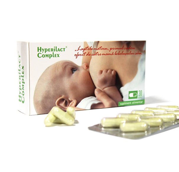 Hyperilact Complex, 30 tablete, Suplimente Lactatie